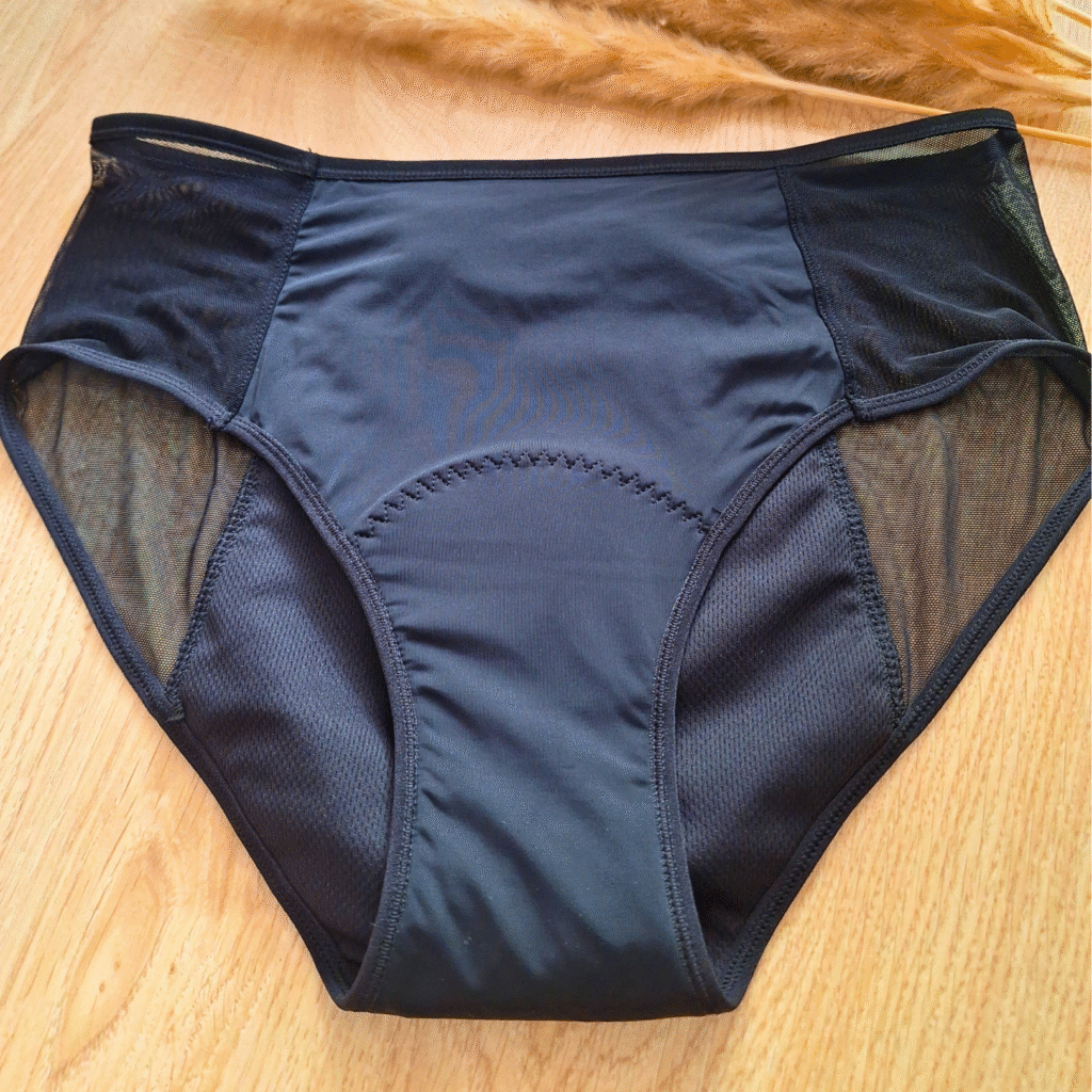 culotte menstruelle réutilisable de bouyel